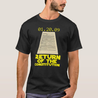 "Rückkehr der Konstitution" T-Shirt