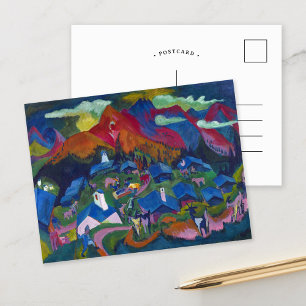Rückkehr der Tiere   Ernst Ludwig Kirchner Postkarte