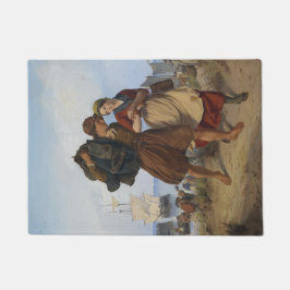 Rückkehr des Fischers (von Rudolf Jordan) Fußmatte