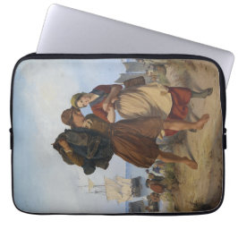 Rückkehr des Fischers (von Rudolf Jordan) Laptopschutzhülle