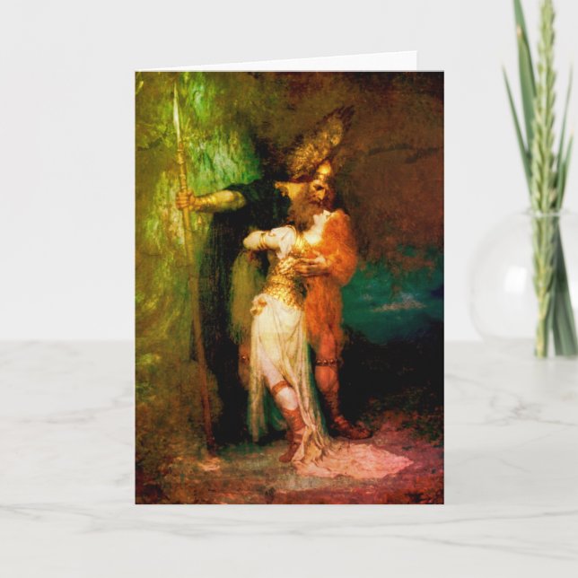 Rückkehr des Kriegers Karte (Vorderseite)