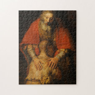 Rückkehr des Prodigal Son durch Rembrandt Puzzle