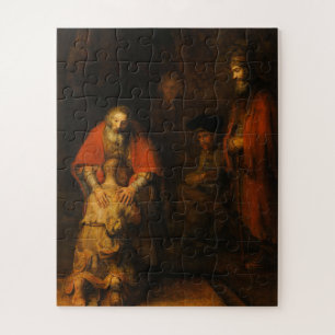 Rückkehr des Prodigal Son durch Rembrandt van Rijn Puzzle