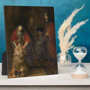 Rückkehr des Prodigalen Sohn, c.1668-69 Fotoplatte