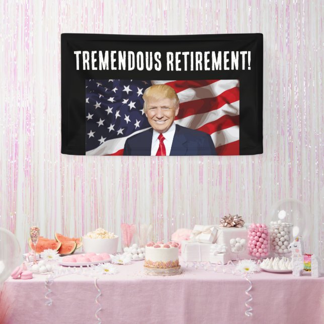 RÜCKKEHR-DONALD TRUMP PARTY BANNER (Party)