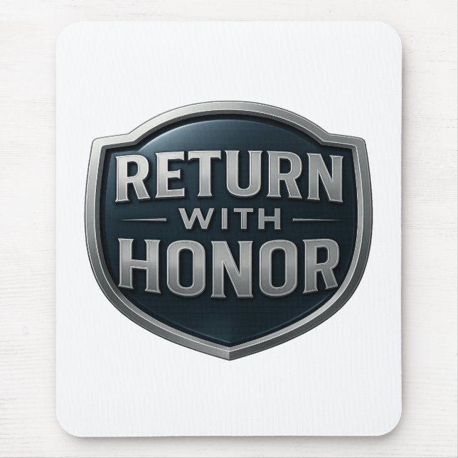 Rückkehr mit Honor™ LDS-Maus-Pad Mousepad (Vorne)