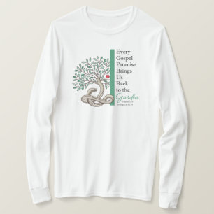 RÜCKKEHR ZUM GARTEN Christliches Evangelium Weiß l T-Shirt
