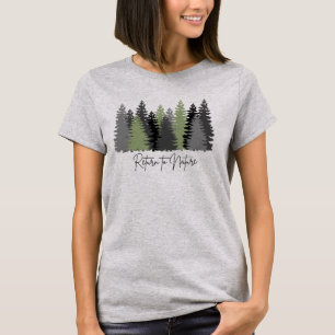 Rückkehr zum natürlichen T - Shirt
