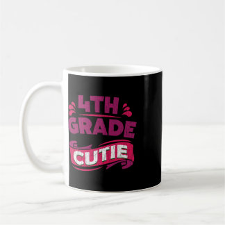 Rückkehr zur Schulausrüstung für Mädchen - 4. Klas Kaffeetasse