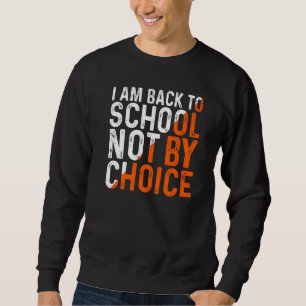 Rückkehr zur Schulbekleidung für Teenager und Klei Sweatshirt