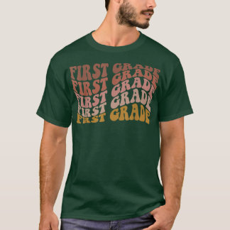 Rückkehr zur Schule für Lehrer und T-Shirt