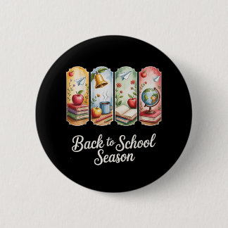 Rückkehr zur Schulsaison 2025 , Lehrer mit Stil C Button