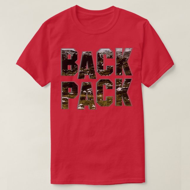 Rückpackung T-Shirt (Design vorne)