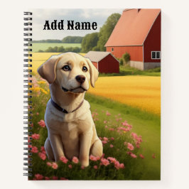 Rückreise in den landwirtschaftlichen Betrieb Notizbuch