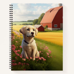 Rückreise in den landwirtschaftlichen Betrieb Notizbuch