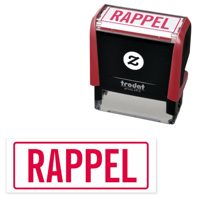 RÜCKRUF PERMASTEMPEL (Beispiel)