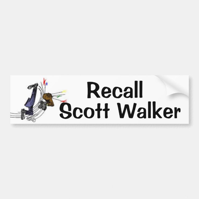 Rückruf-Scott-Wanderer-Autoaufkleber Autoaufkleber (Vorne)