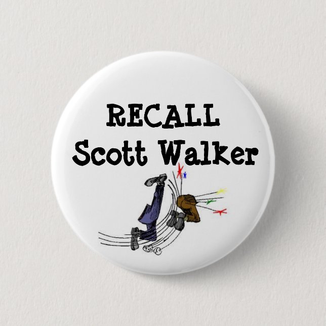 Rückruf-Scott-Wanderer-Knopf Button (Vorderseite)
