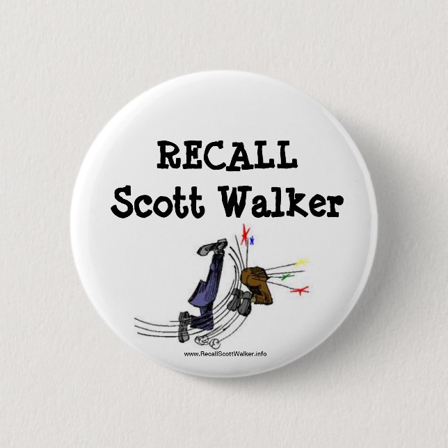 Rückruf-Scott-Wanderer-Knopf Button (Vorderseite)