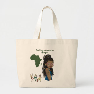 Rucksack - Afrika Jumbo Stoffbeutel