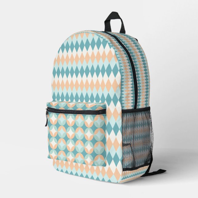 Rucksack Boho-Strand-Vibes (Rückseitige Ecke Rechts)