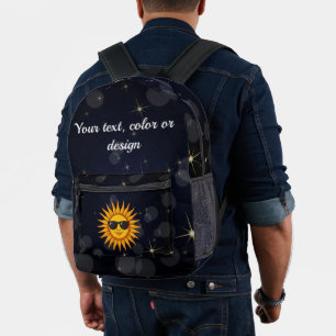 Rucksack - Dein Text, Farbe oder Design