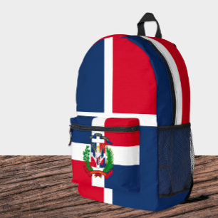 Rucksack der dominikanischen Flagge, Bag der Domin