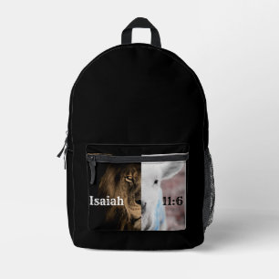 Rucksack der Löwen- und Lamm-Bibel