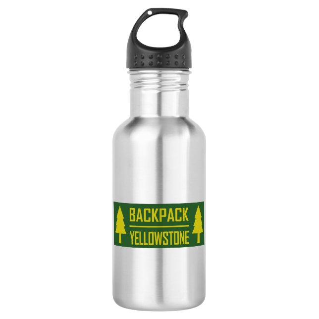 Rucksack Edelstahlflasche (Vorderseite)