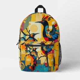 Rucksack für abstrakte Vögel