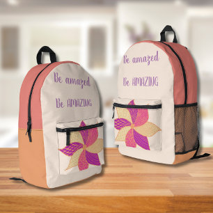Rucksack für Bohemische Blume
