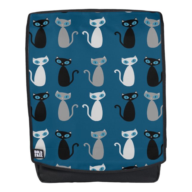 Rucksack für coole Katzen (Vorderseite)