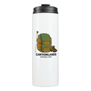 Rucksack für den Canyonlands-Nationalpark Thermosbecher