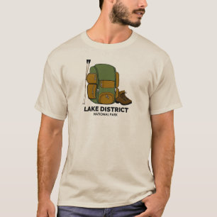 Rucksack für den Lake District National Park T-Shirt