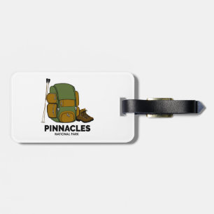 Rucksack für den Nationalpark Pinnacles Gepäckanhänger