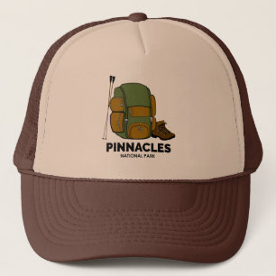 Rucksack für den Nationalpark Pinnacles Truckerkappe