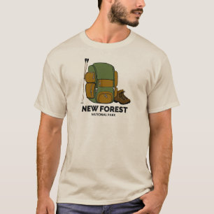 Rucksack für den neuen Nationalpark T-Shirt