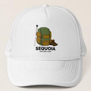 Rucksack für den Sequoia-Nationalpark Truckerkappe