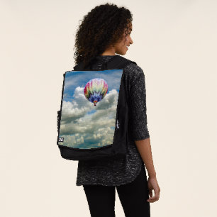 Rucksack für Erwachsene - Heißluftballon in Wolken