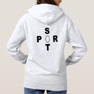 Rucksack für Frauen SPORT Hoodie