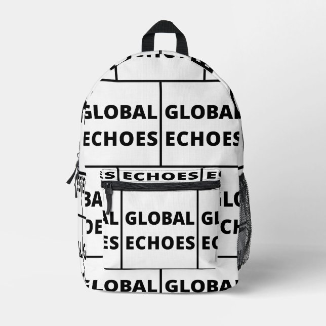 Rucksack für globale Echos (Vorderseite)