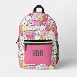Rucksack für Hunde in Rosa