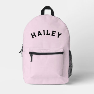 Rucksack für Kinder mit rosa Namen