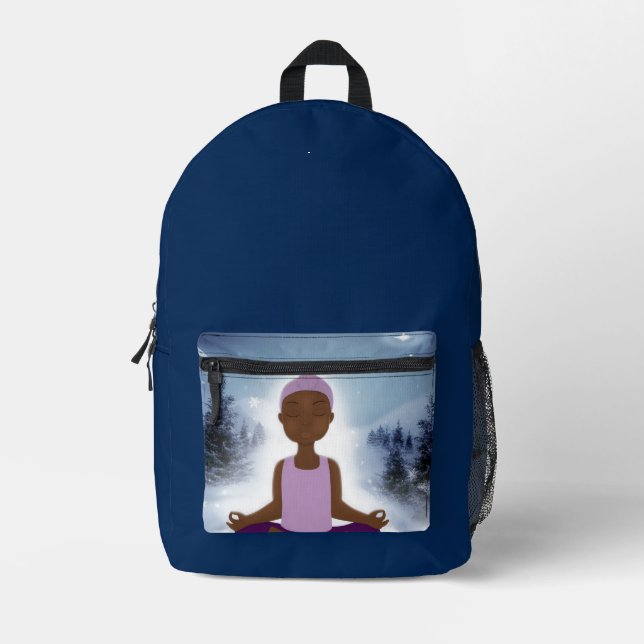 Rucksack für kleine schwarze Mädchen (Vorderseite)