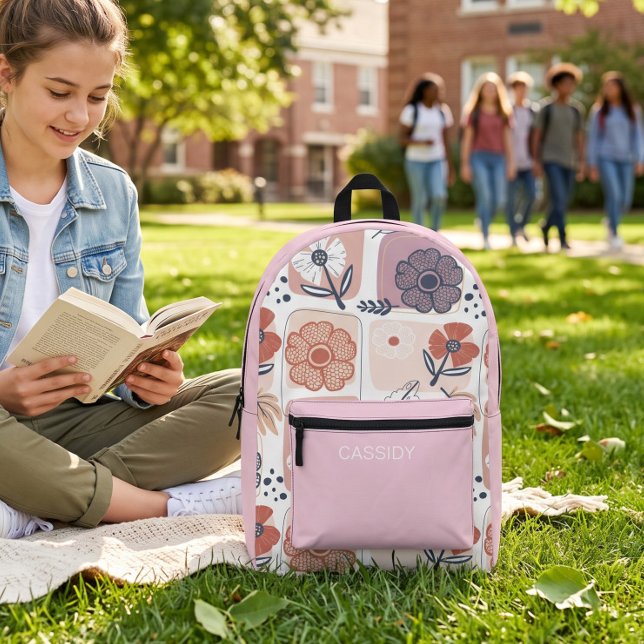 Rucksack für pastellfarbene Blume (Von Creator hochgeladen)