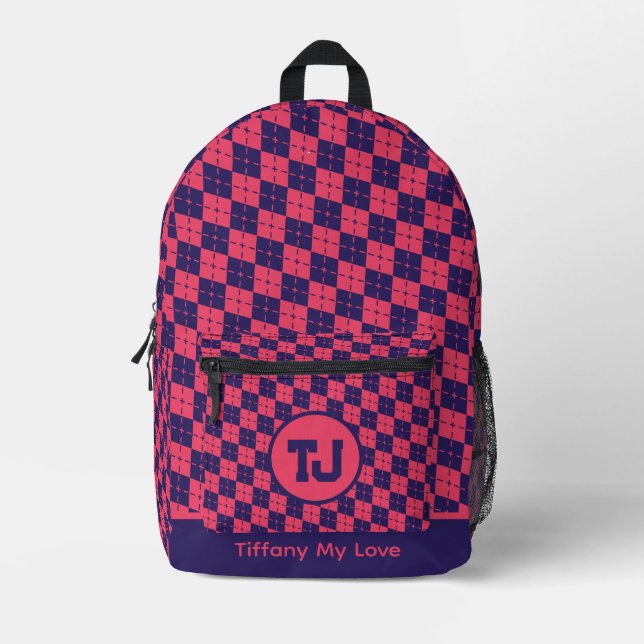Rucksack für Personalisierten Sommername (Vorderseite)