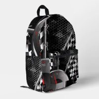 Rucksack für Racing Flag