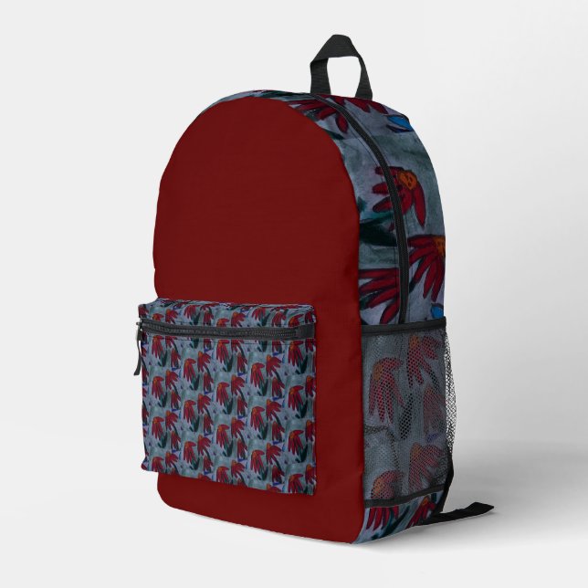 Rucksack für Red Daisies (Rückseitige Ecke Rechts)