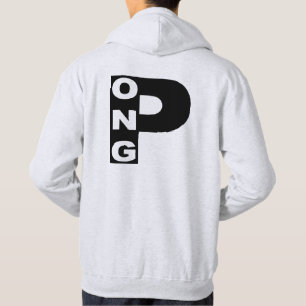 Rucksack-Kapuzenpullover Design Ping PONG Hoodie