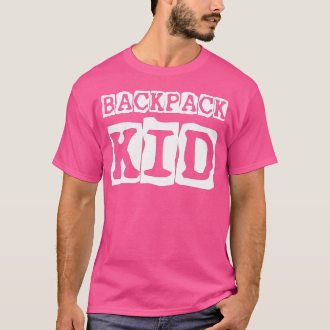 Rucksack Kind - Geschenk Wandern Paradies für Klet T-Shirt (Vorderseite)